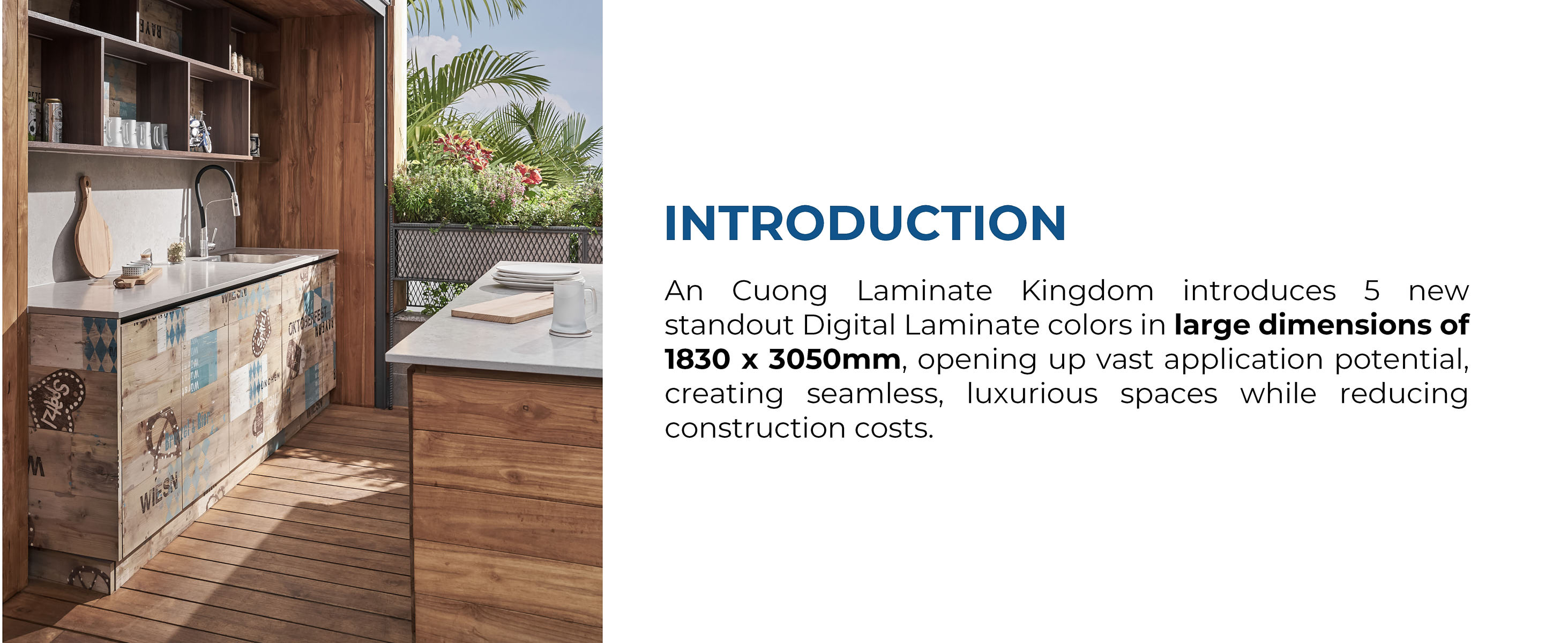 An Cường cho ra mắt 5 màu Digital Laminate mới, thuộc dòng hàng Laminate Kingdom.