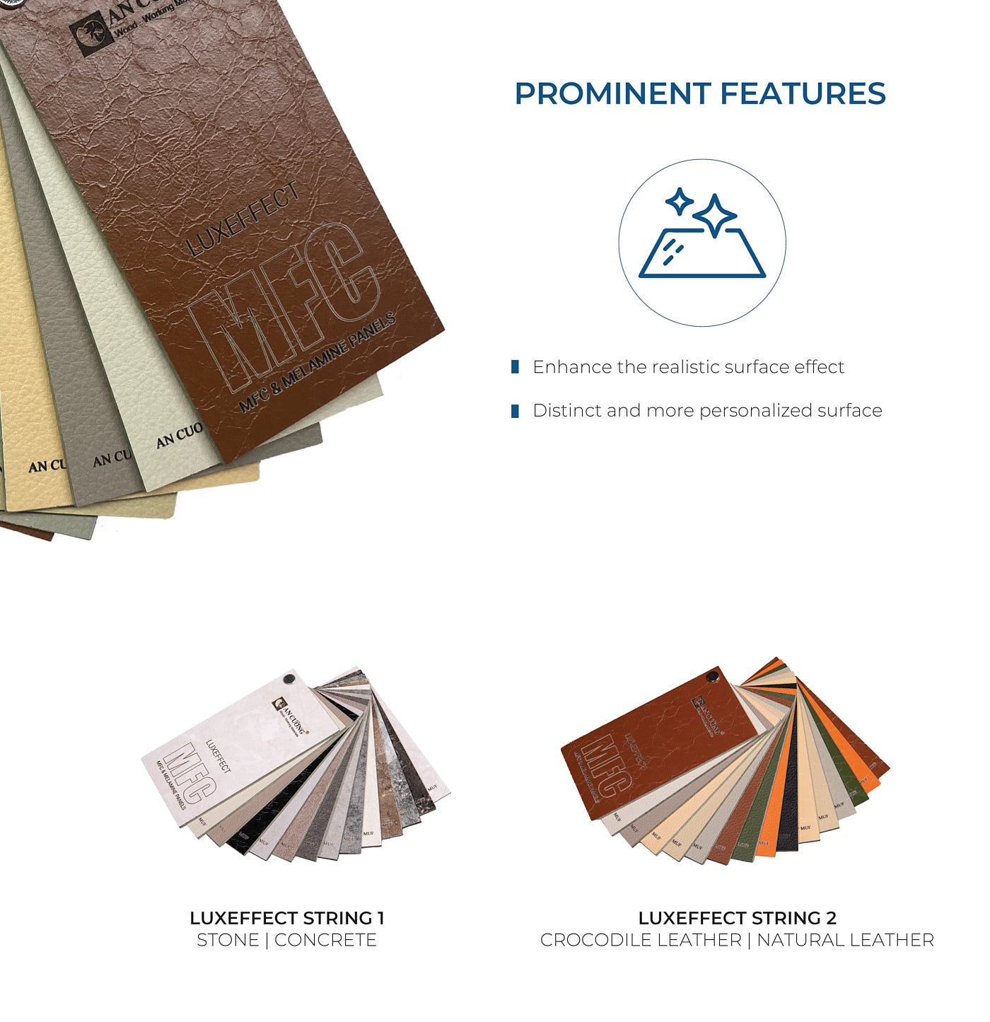 Bộ sưu tập Luxeffect của An Cường