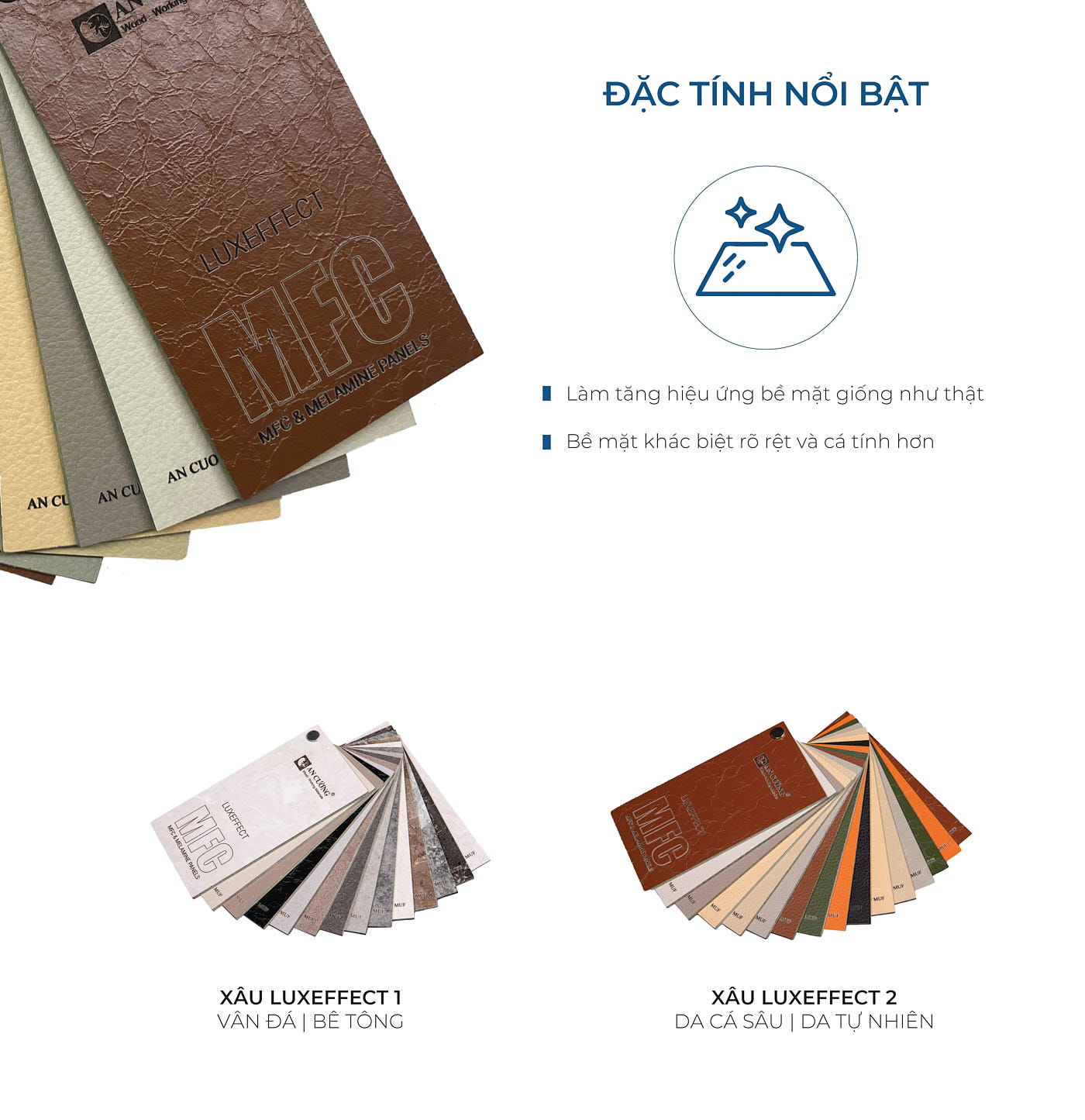 Bộ sưu tập Luxeffect của An Cường