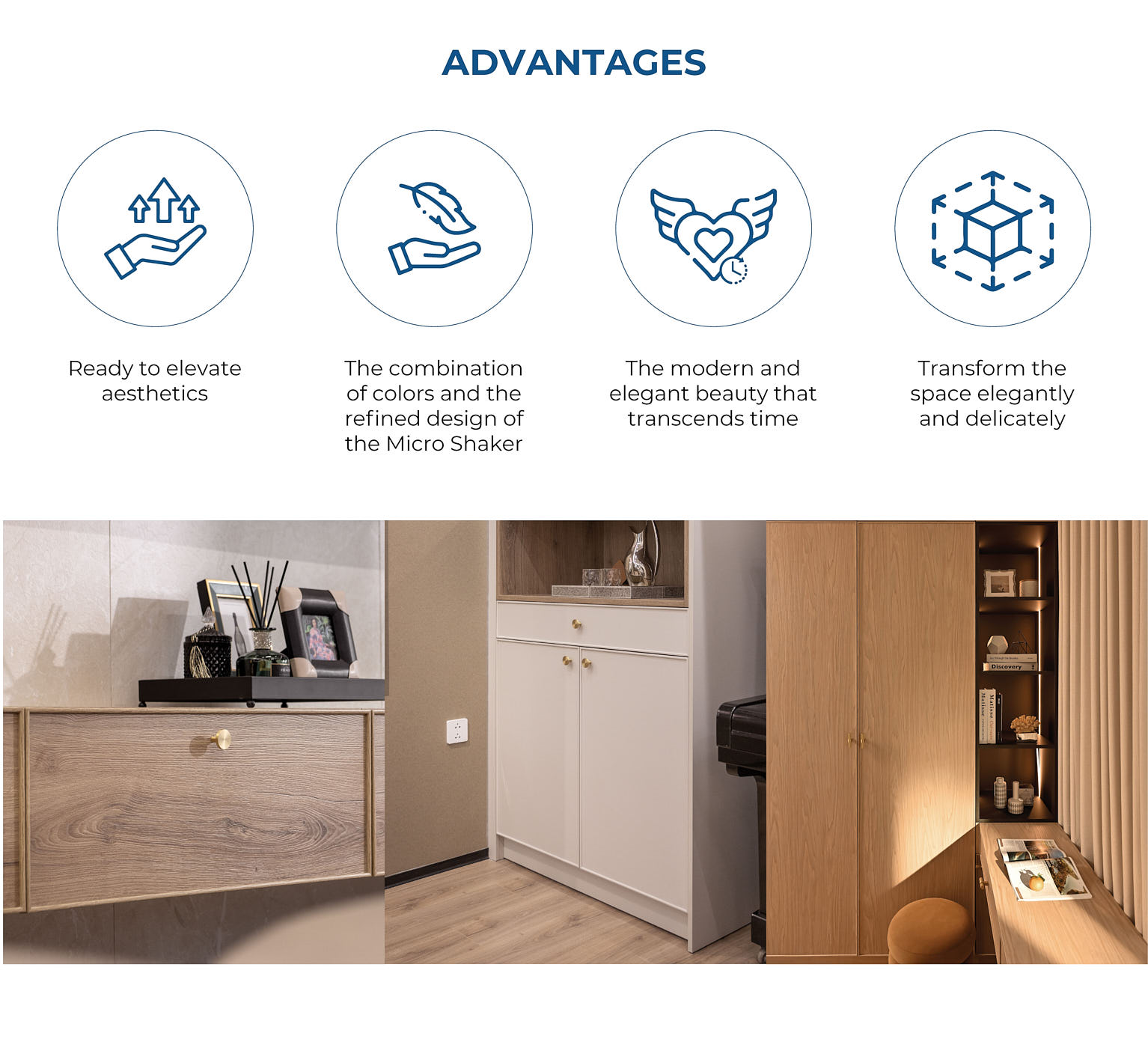 Bộ sưu tập số 6 của An Cường là một bước đột phá nổi bật với 7 màu Melamine tuyệt đẹp, được tạo ra với khuôn SC (Synchronize)