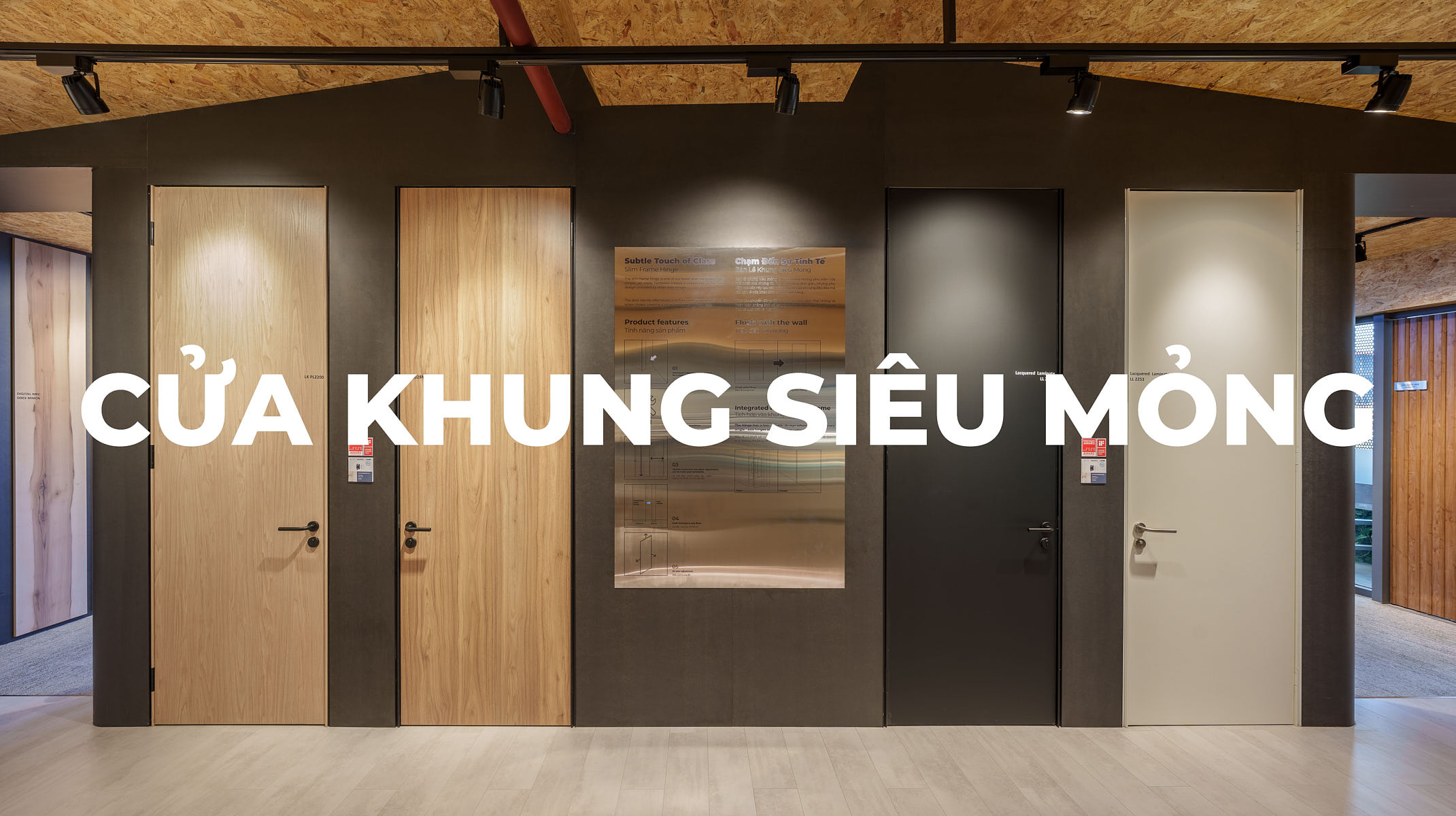 CỬA KHUNG SIÊU MỎNG - GIẢI PHÁP CHO NHÀ CÓ KHÔNG GIAN RỘNG