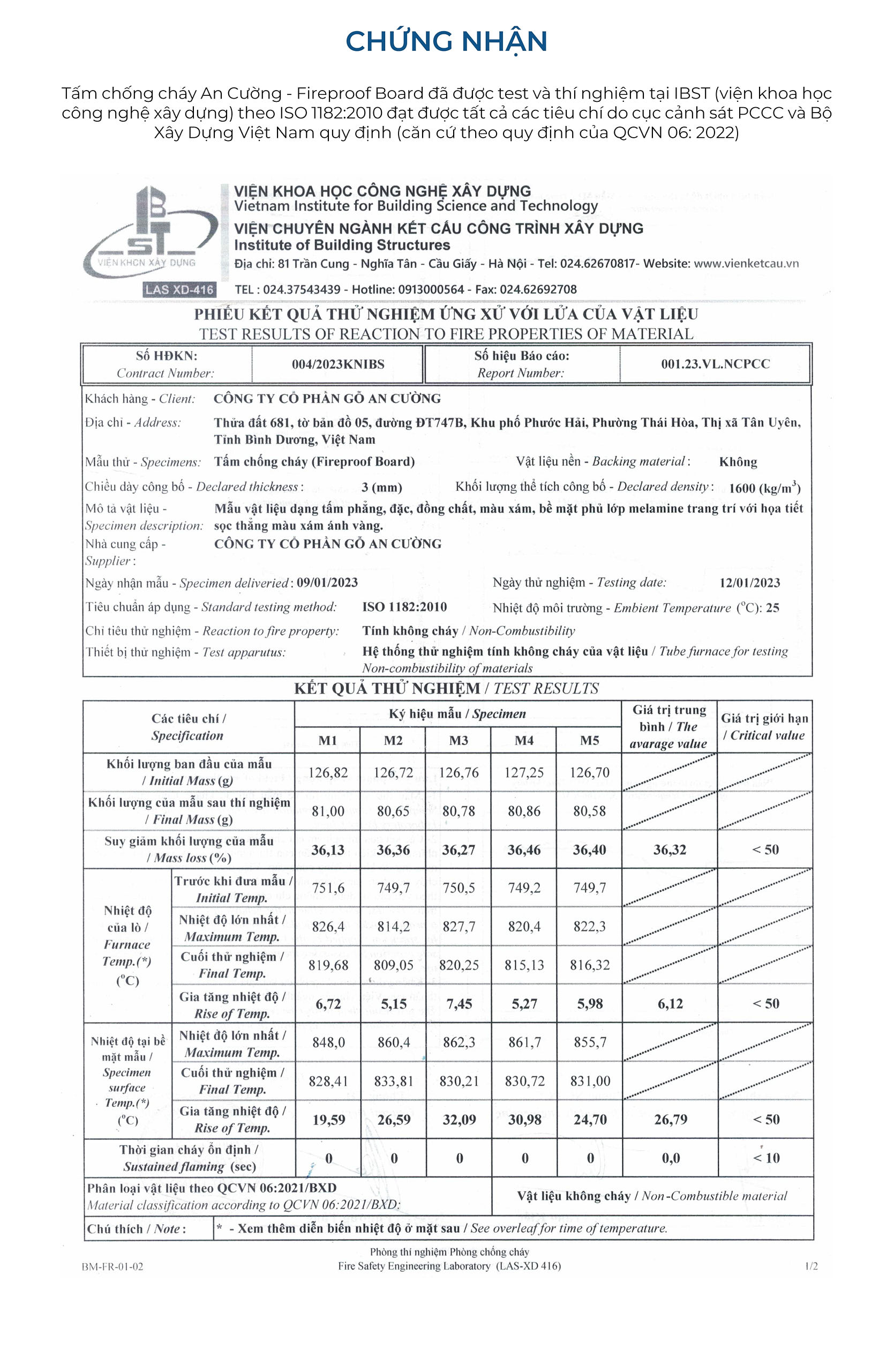 An Cường giới thiệu một giải pháp decor kết hợp hoàn hảo giữa tính năng chống cháy vượt trội và thiết kế tinh tế - Tấm chống cháy decor cho nhà cao tầng (Fire Proof Board).