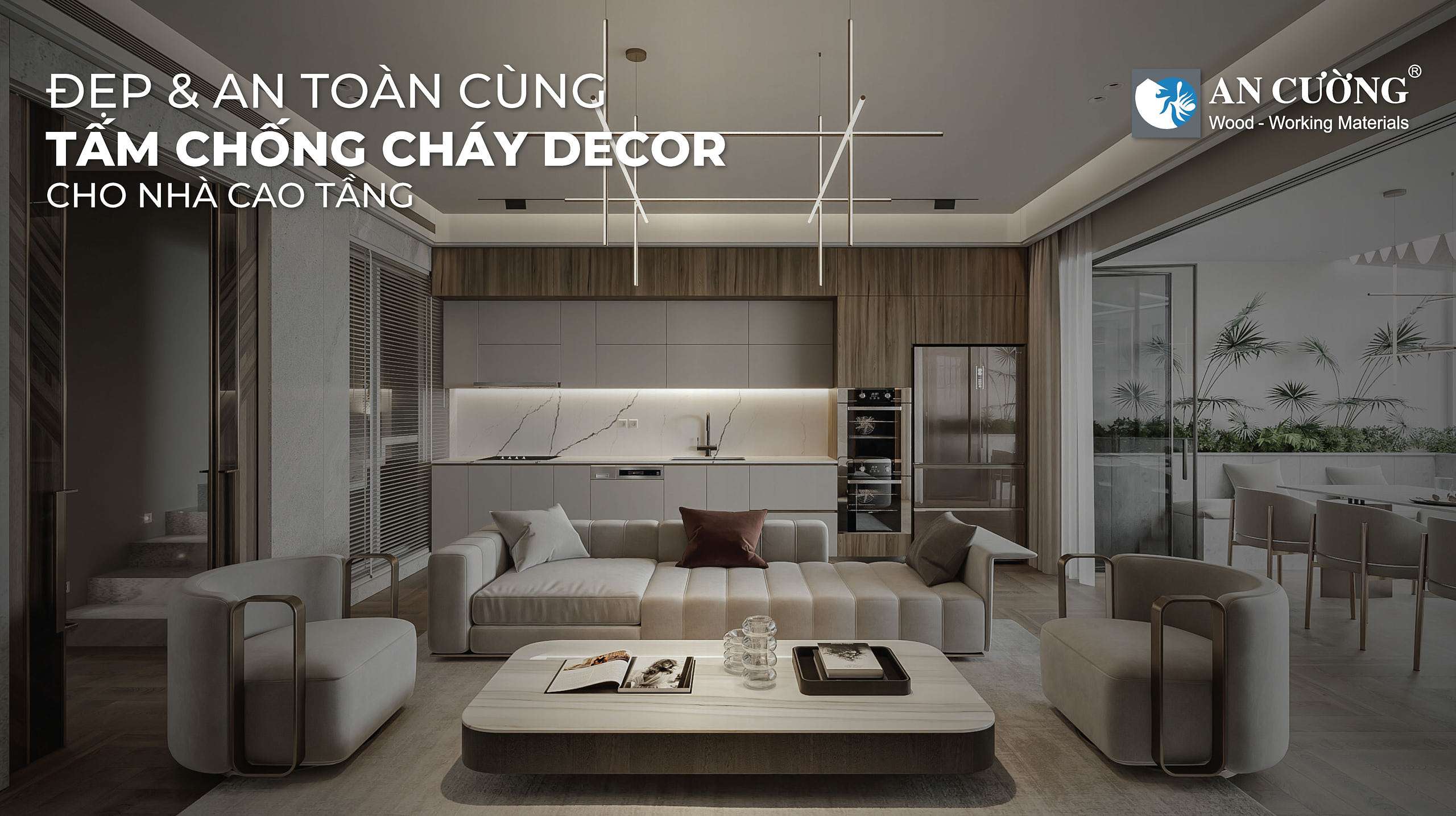 ĐẸP & AN TOÀN CÙNG TẤM CHỐNG CHÁY DECOR CHO NHÀ CAO TẦNG