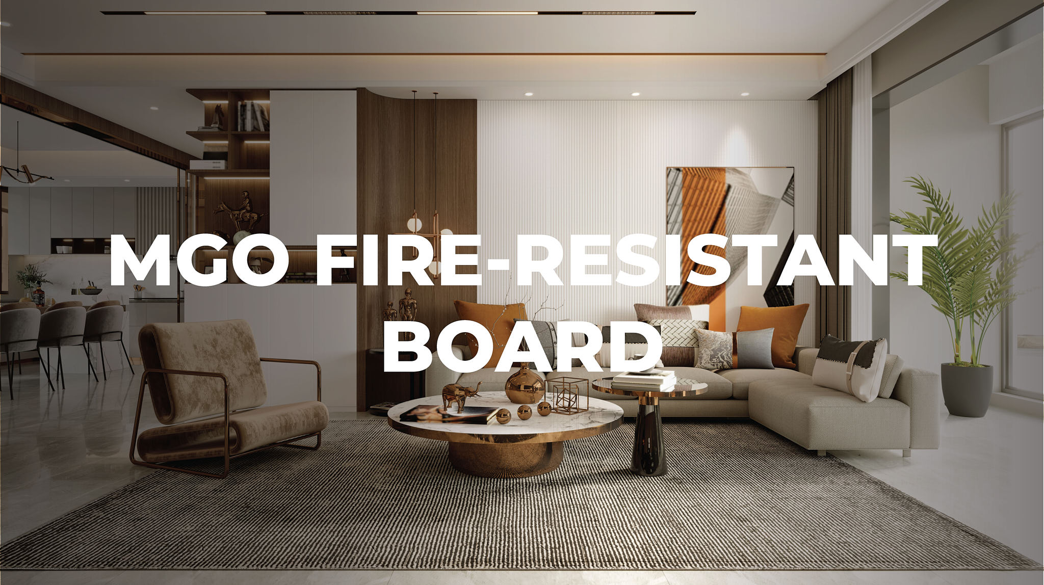 Giải pháp tấm chống cháy MGO của An Cường là vật liệu được hình thành từ sợi vô cơ, với thành phần chính là magnesium oxide và magnesium chloride, có khả năng chống cháy, chịu ẩm tốt, cách âm, chống côn trùng và có độ bền cao.