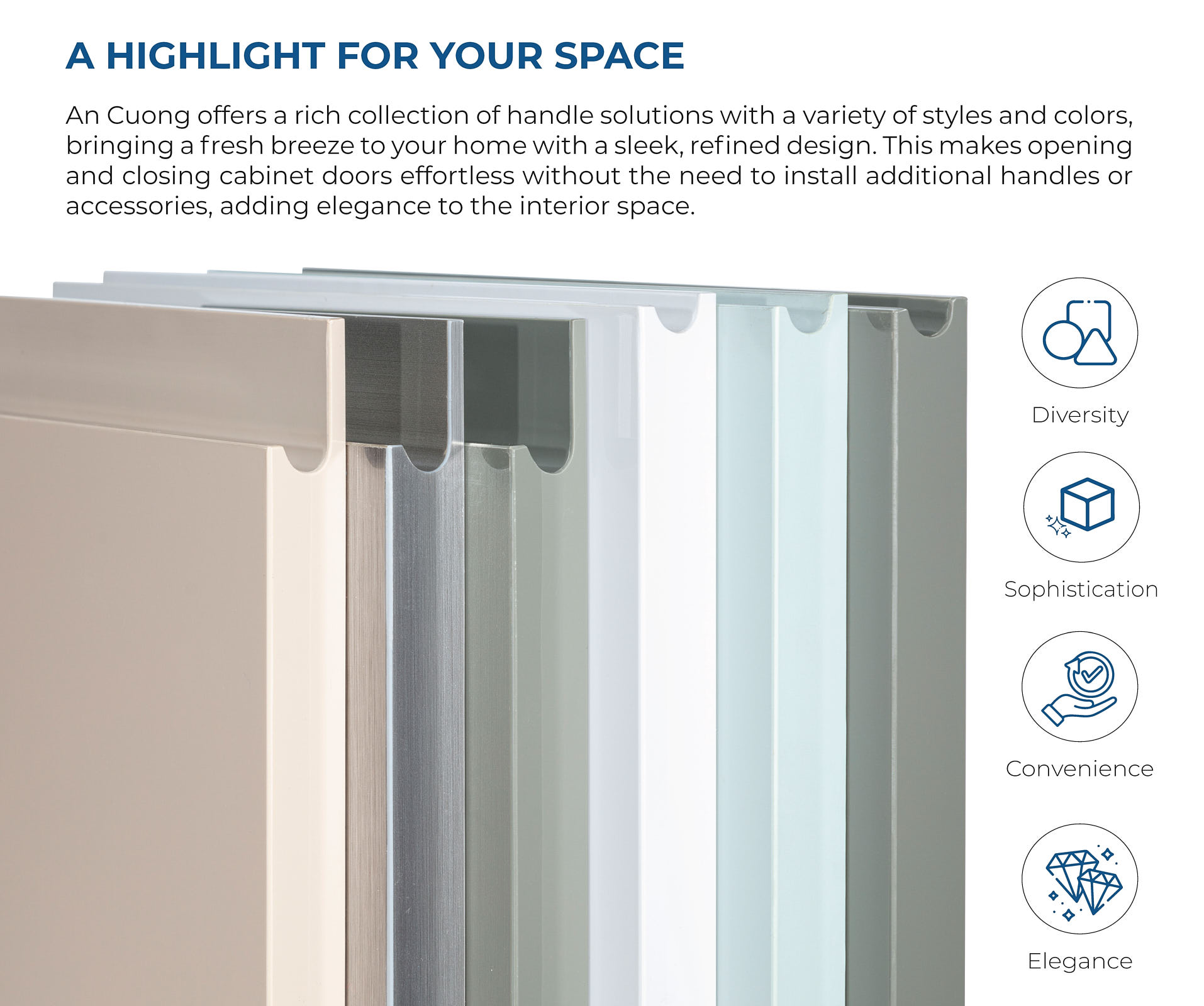 GIẢI PHÁP TAY NẮM - ĐIỂM NHẤN TINH TẾ CHO KHÔNG GIAN BY AN CƯỜNG