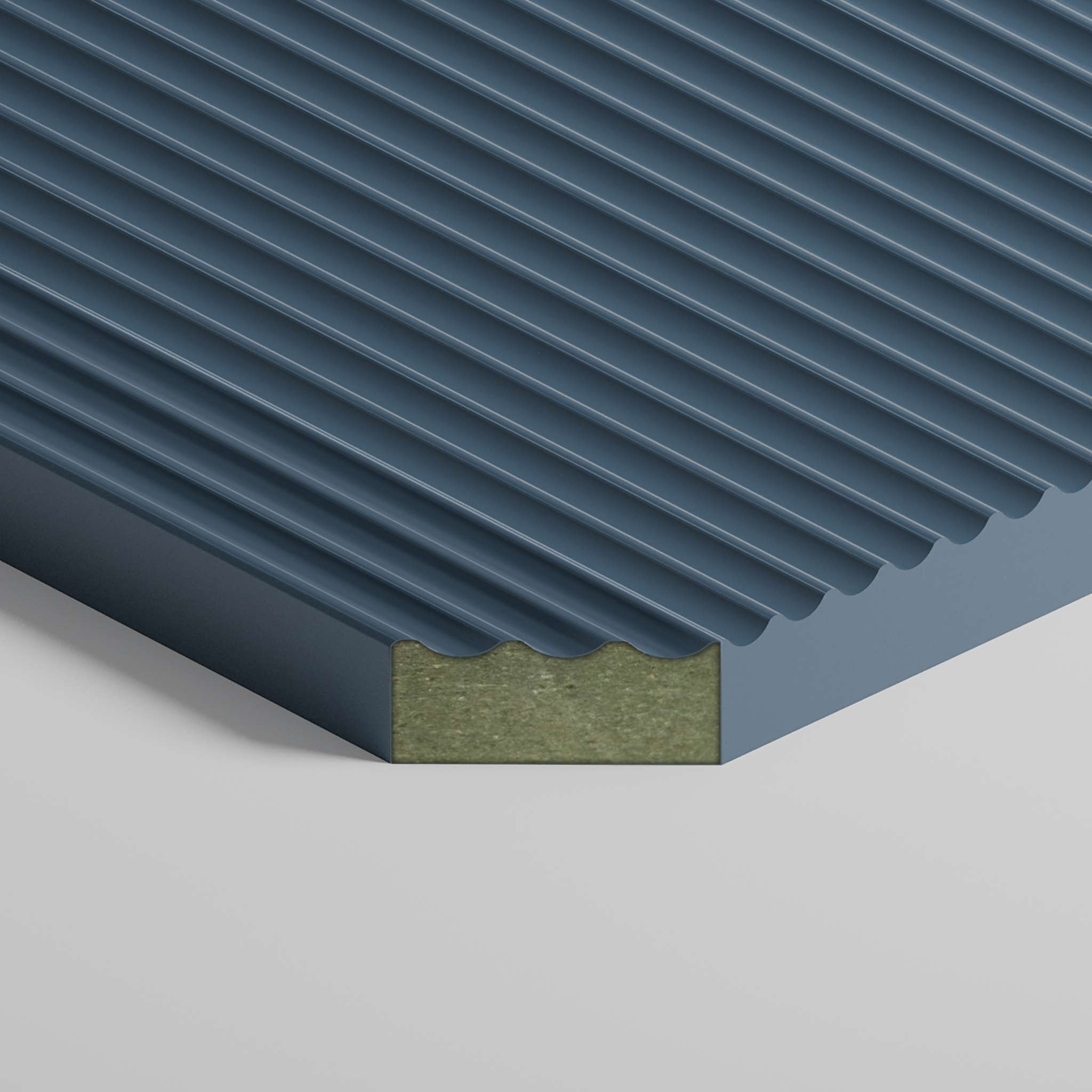 Lacquered Laminate-Faced Moisture-Resistant MDF 3D Panel