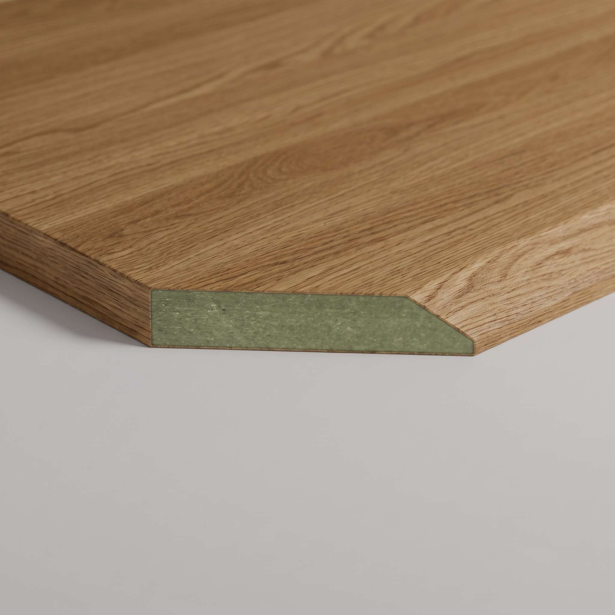 Ván MDF Chống Ẩm Phủ HPL Vát Tay Nắm (J, K, Z)