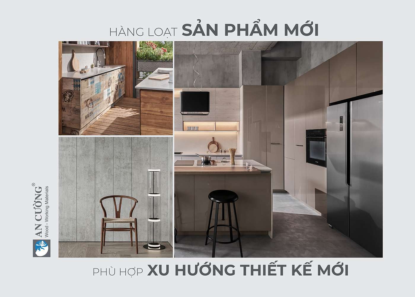 AN CƯỜNG TUNG RA HÀNG LOẠT SẢN PHẨM MỚI PHÙ HỢP VỚI XU HƯỚNG THIẾT KẾ MỚI