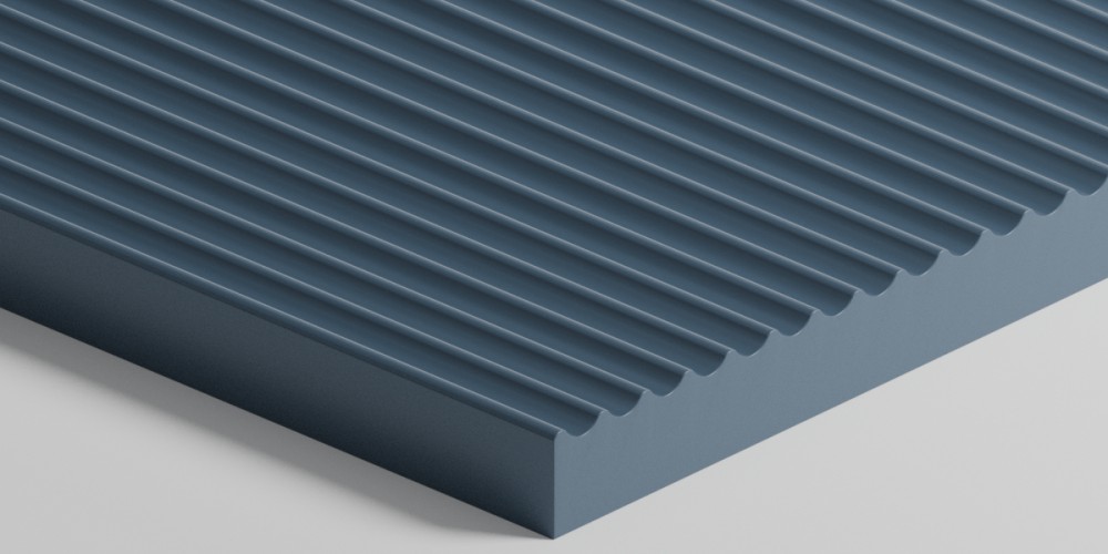 Tấm Biên Dạng 3D Gợn Sóng