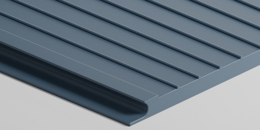 3D09 Panel Parallel Groove J Profile