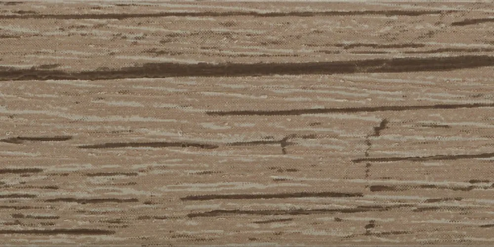 Woodgrain edge