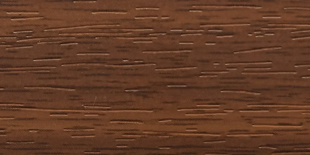 Woodgrain edge