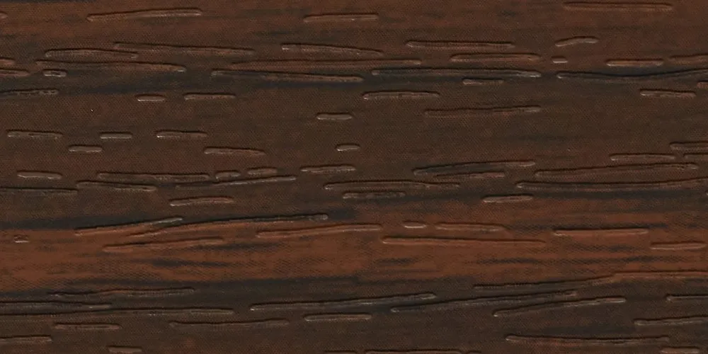 Woodgrain edge