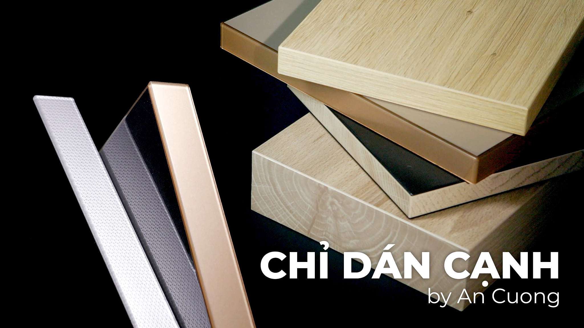 Chỉ Nhựa PVC - Phương Pháp Dán Cạnh Và 08 Loại Chỉ PVC