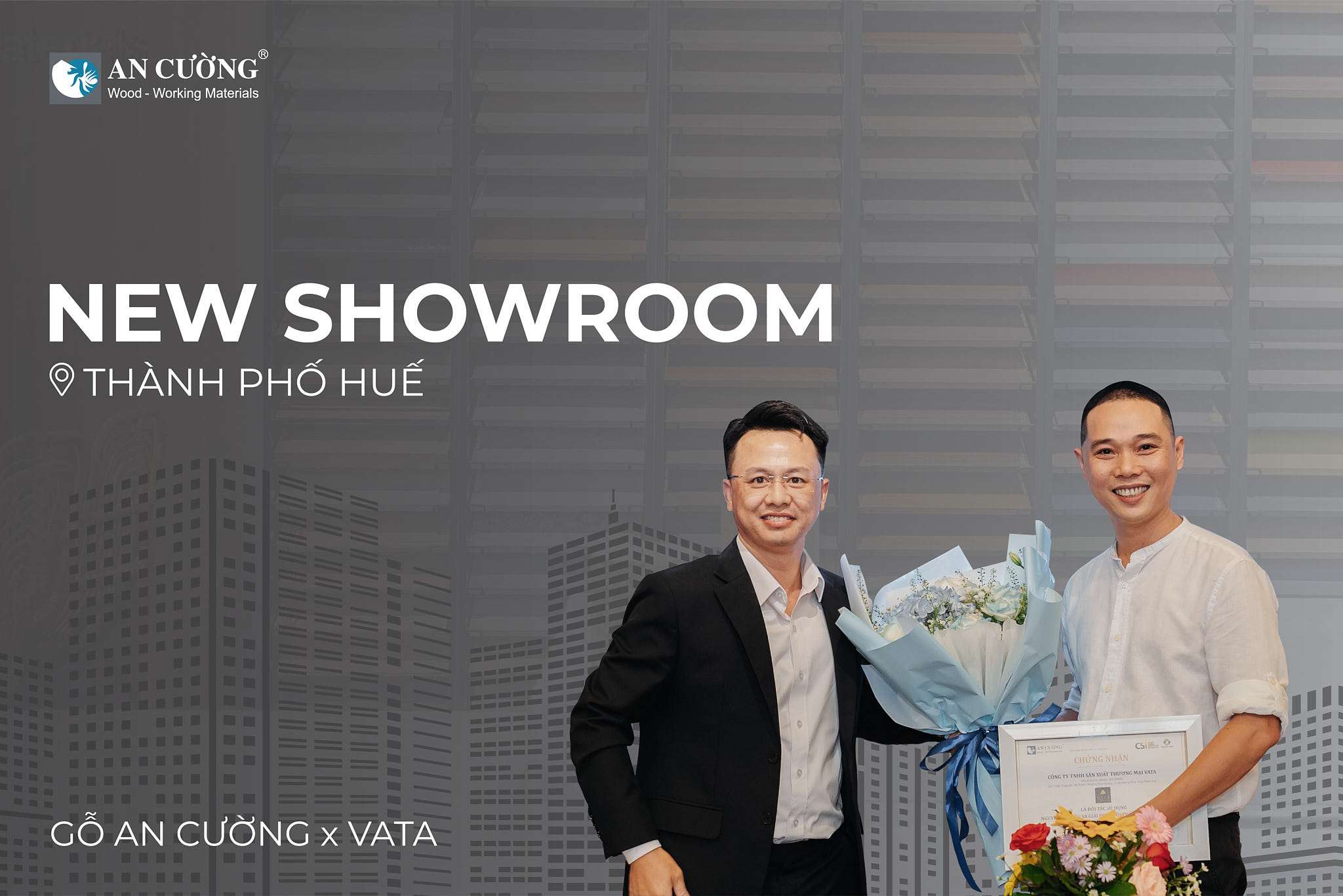 SHOWROOM HỢP TÁC GỖ AN CƯỜNG MỚI ĐẦY CẢM HỨNG - NỘI THẤT VATA TẠI THÀNH PHỐ HUẾ