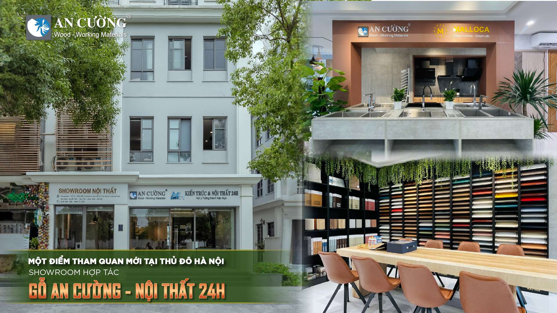 A NEW DESTINATION IN HANOI - AN CUONG & 24H FURNITURE SHOWROOM COLLABORATION