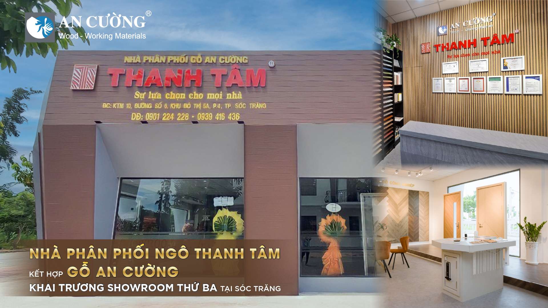 NGO THANH TAM DISTRIBUTOR GRAND COOPERATE WITH AN CUONG TO GRAND OPENING THE 3RD SHOWROOM IN SOC TRANG