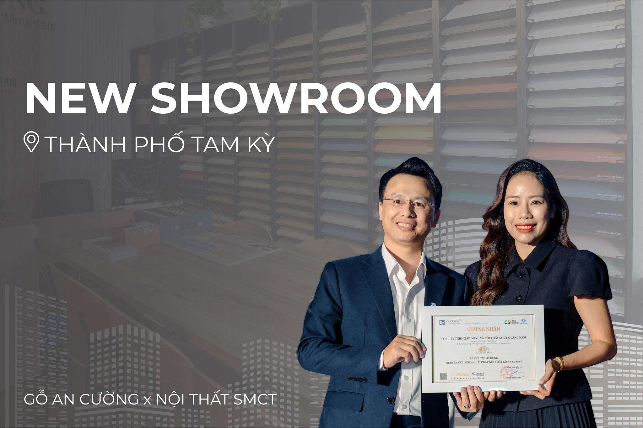 NEW DESTINATION - AN CUONG COOPERATION SHOWROOM & SMCT QUANG NAM FURNITURE IN TAM KY CITY