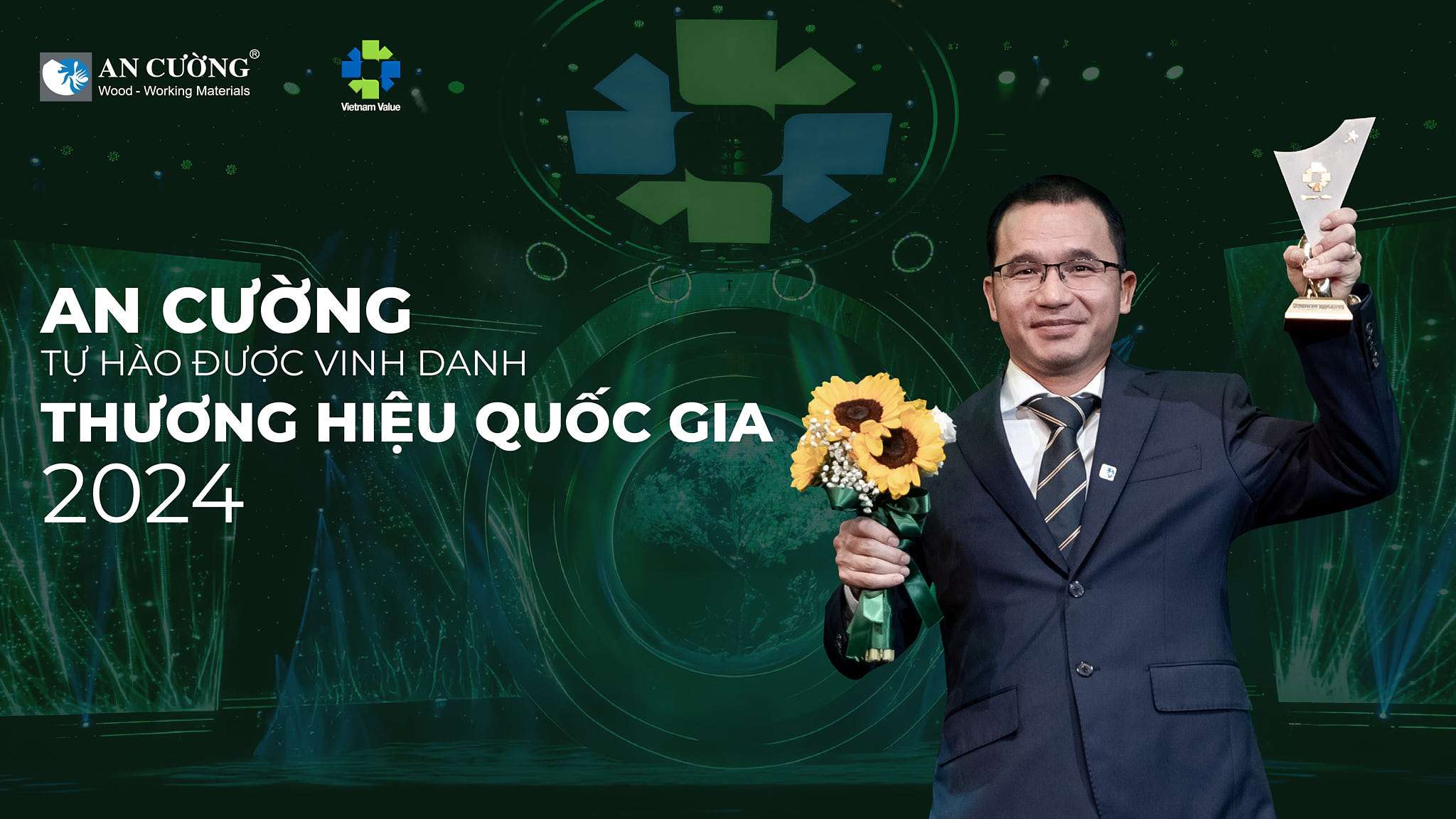 AN CƯỜNG - TỰ HÀO ĐƯỢC VINH DANH THƯƠNG HIỆU QUỐC GIA 2024