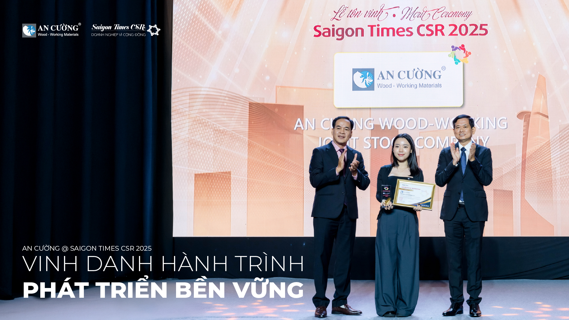 VINH DANH HÀNH TRÌNH PHÁT TRIỂN BỀN VỮNG
