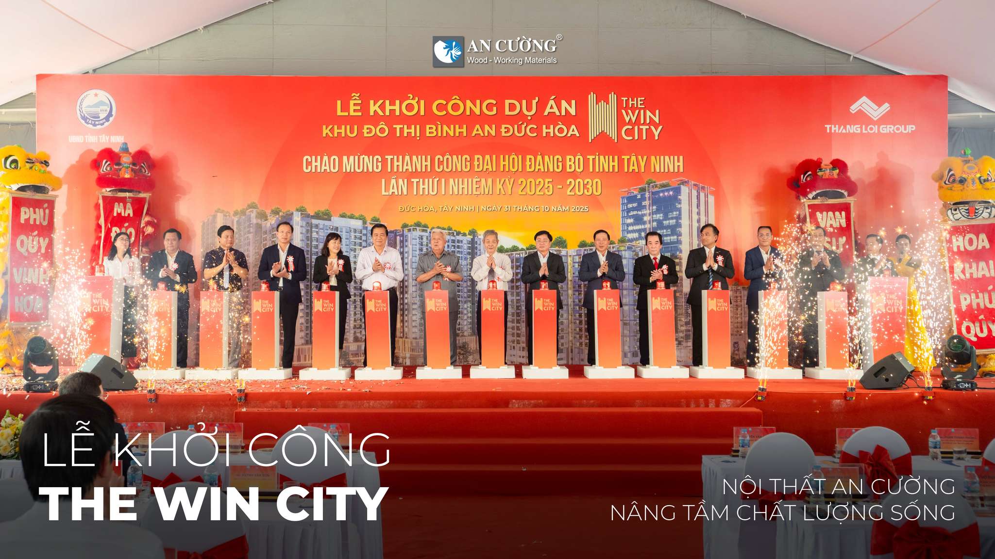 LỄ KHỞI CÔNG THE WIN CITY: NỘI THẤT AN CƯỜNG - NÂNG TẦM CHẤT LƯỢNG SỐNG
