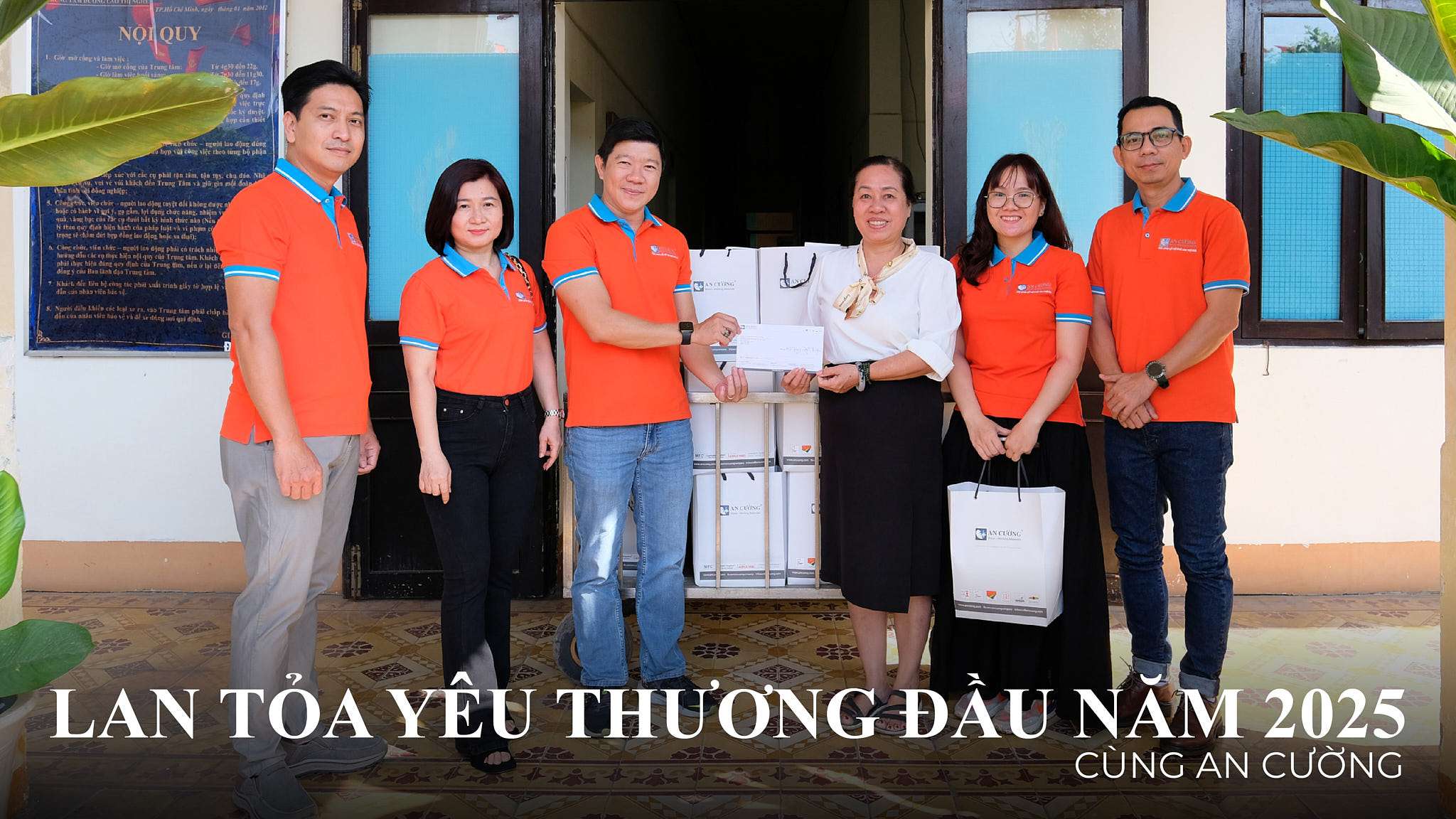 SPREADING LOVE IN EARLY 2025 WITH AN CUONG